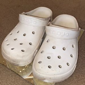 White Crocs